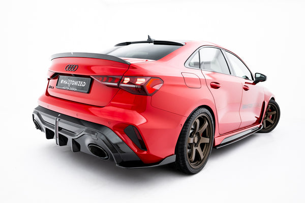 FOR AUDI - RS3 SEDAN - 8Y FACELIFT - CARBON FIBER REAR DIFFUSER