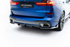 BMW - X7 M-PACK - G07/ G07  FACELIFT - CARBON FIBER REAR DIFFUSER (VERSION WITH TOWBAR)