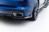 BMW - X7 M-PACK - G07/ G07  FACELIFT - CARBON FIBER REAR DIFFUSER (VERSION WITH TOWBAR)