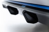 BMW - X7 M-PACK - G07/ G07  FACELIFT - CARBON FIBER REAR DIFFUSER (VERSION WITH TOWBAR)