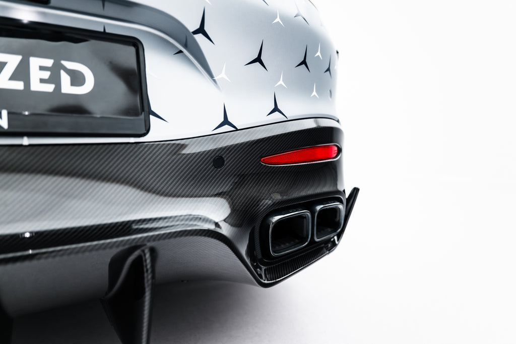 Mercedes - AMG GT 63 - C192 - Prepreg Carbon Fiber Rear Diffuser ...