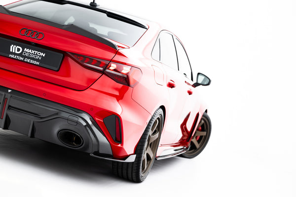 FOR AUDI - RS3 SEDAN - 8Y FACELIFT - CARBON FIBER REAR SIDE SPLITTERS