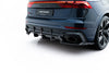 Audi - RSQ8 Mk1 Facelift - Prepreg Carbon Fiber Rear Splitter (with vertical bars)