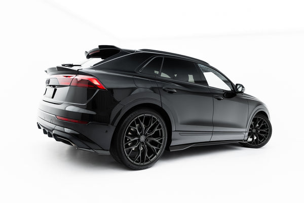 FOR AUDI - SQ8 / Q8 S-LINE - MK1 FACELIFT - CARBON FIBER SIDE SKIRTS DIFFUSERS