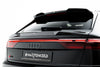 AUDI -  RSQ8 / SQ8 / Q8 S-LINE MK1 - CARBON FIBER TAILGATE SPOILER (LOWER)