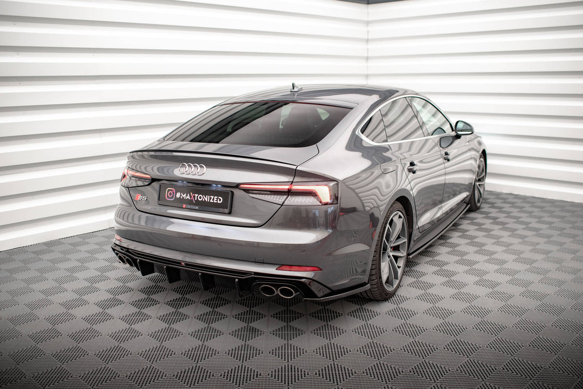 Audi - B9 - S5 - Rear Side Splitters - Coupe / Sportback (for Rear Val ...