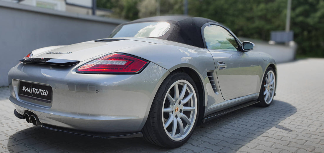 FOR PORSCHE - BOXSTER 987 - REAR SIDE SPLITTERS