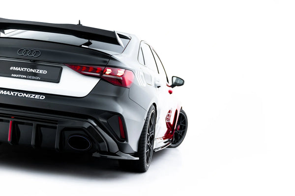 FOR AUDI - RS3 SEDAN - 8Y FACELIFT - REAR SIDE SPLITTERS - V1