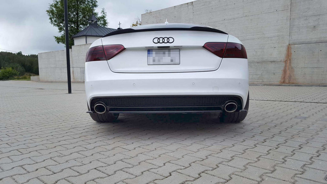 FOR AUDI - A5 S-LINE - B8 FACELIFT - REAR SPLITTER (WITHOUT VERTICAL BARS)