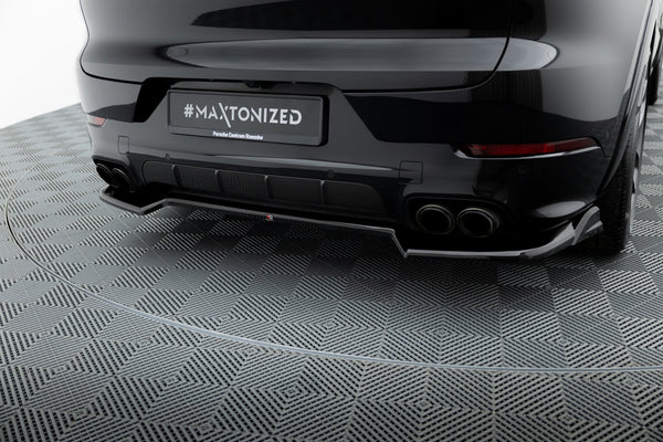 PORSCHE - CAYENNE/ SUV COUPE - MK3 FACELIFT - REAR SPLITTER