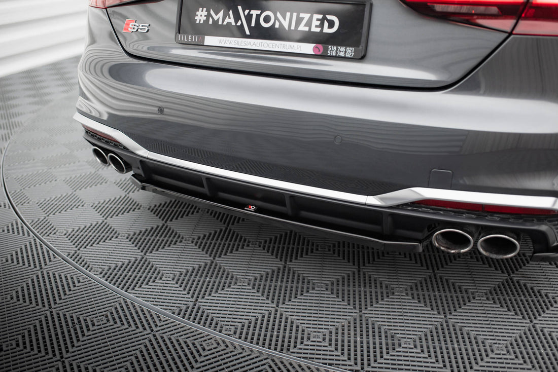 Rear Splitter suitable for Audi S5 Sportback / Coupe F5 Facelift