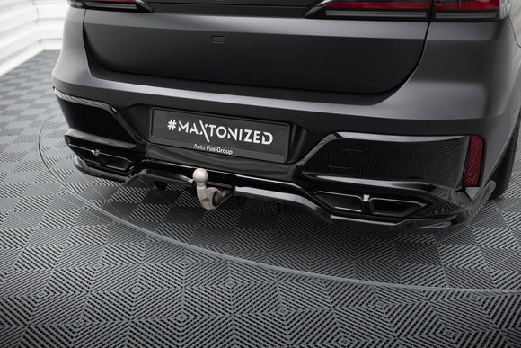 BMW - M760e G70 - REAR SPLITTER (WITH VERTICAL BARS)