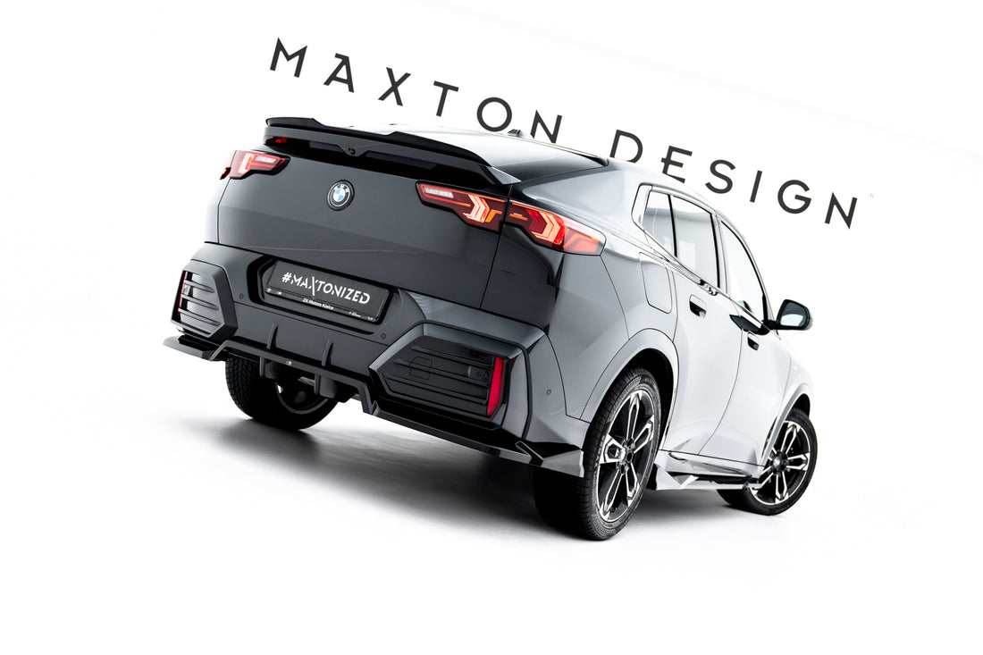 FOR BMW - X2 M-PACK U10 - REAR SPLITTER (WITH VERTICAL BARS)