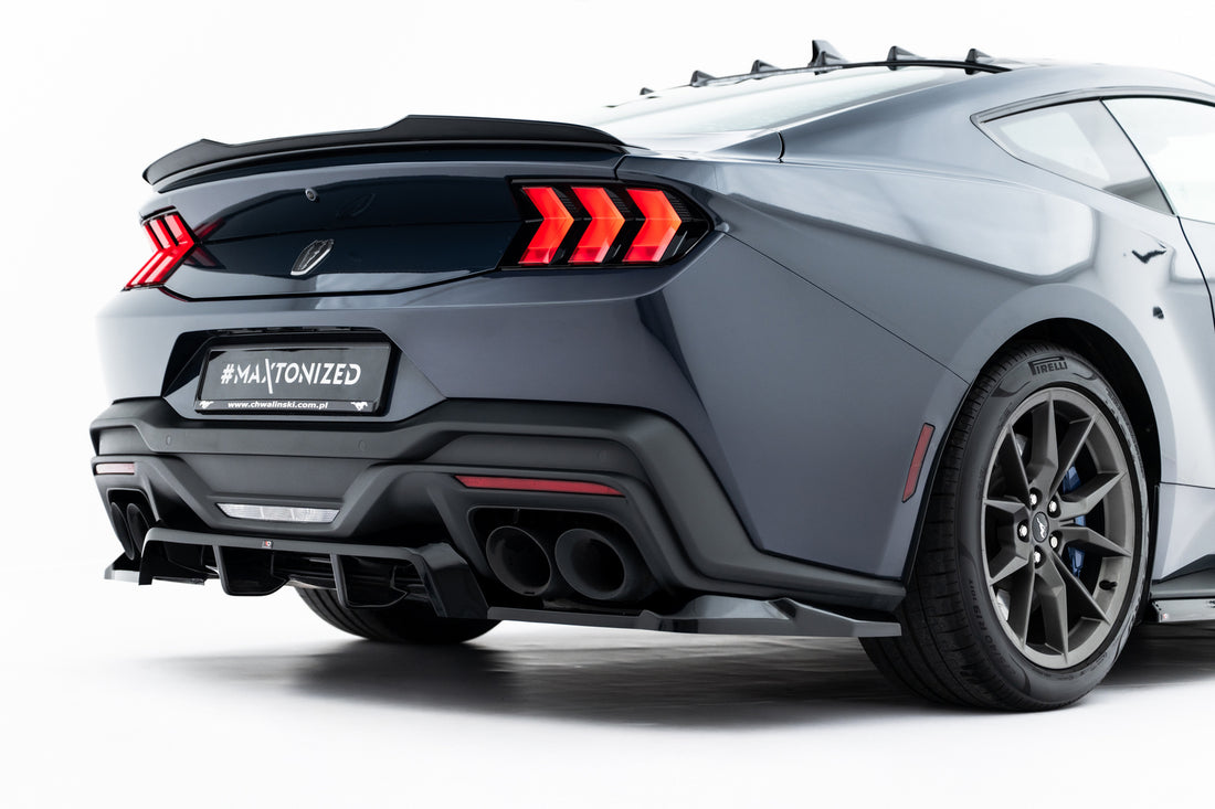 Rear Splitter (With Vertical Bars) suitable for Ford Mustang Dark Horse Mk7