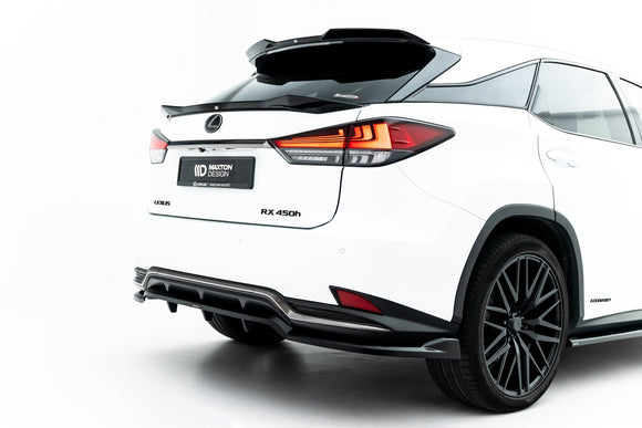 Lexus - RX/ RX F-Sport - Mk4 Facelift - Rear Splitter (with vertical bars)