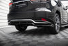 Lexus - RX/ RX F-Sport - Mk4 Facelift - Rear Splitter (with vertical bars)