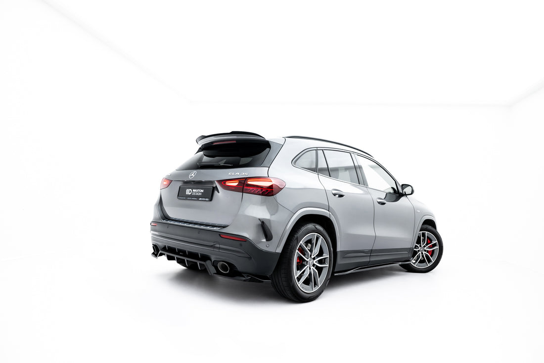 FOR MERCEDES - AMG GLA 35 - H247 FACELIFT - REAR SPLITTER (WITH VERTICAL BARS)