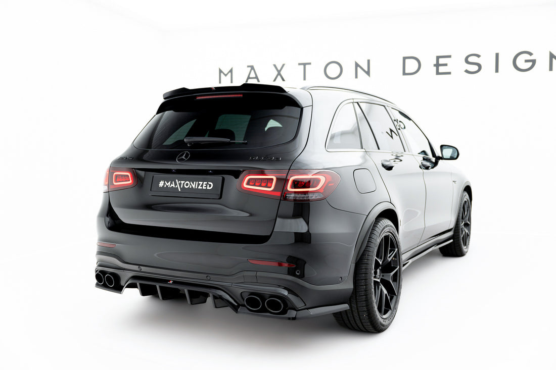Rear Splitter (With Vertical Bars) suitable for Mercedes-AMG GLC 43 SUV X253 Facelift