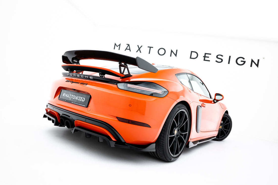 FOR PORSCHE - 718 CAYMAN GTS 982C - REAR SPLITTER (WITH VERTICAL BARS)