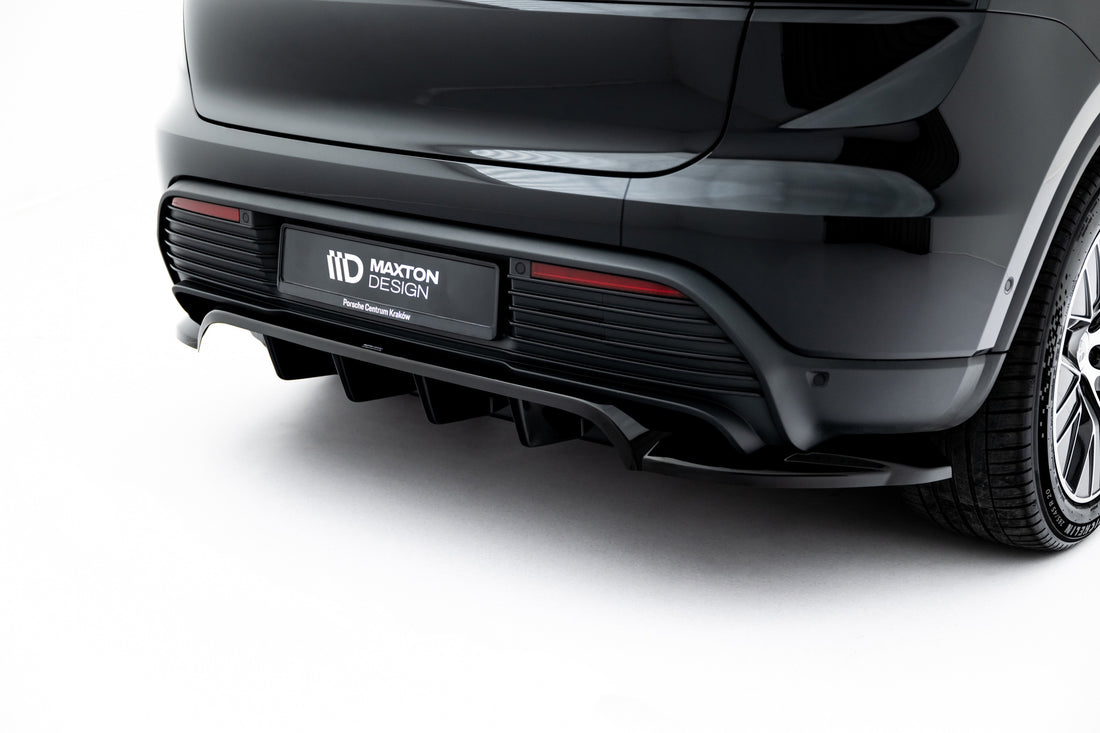 FOR PORSCHE - MACAN EV MK1 - REAR SPLITTER (WITH VERTICAL BARS)