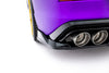 Volkswagen - Golf R - MK8/ Mk8 Facelift - Rear Splitter (with vertical bars) - V1