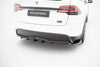 TESLA - MODEL X - MK1 FACELIFT - CENTRAL REAR SPLITTER (WITH VERTICAL BARS) - V2