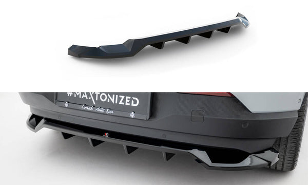 FOR VOLVO - EX30 MK1 - REAR SPLITTER (WITH VERTICAL BARS)