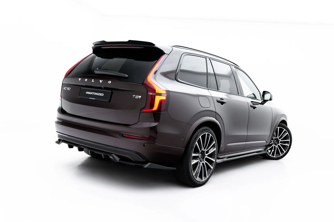 FOR VOLVO - XC90 MK2 FACELIFT 2 - REAR SPLITTER (WITH VERTICAL BARS)