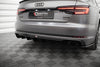 Audi - A4 B9 - Rear Valance (Version with single exhaust tips on both sides)