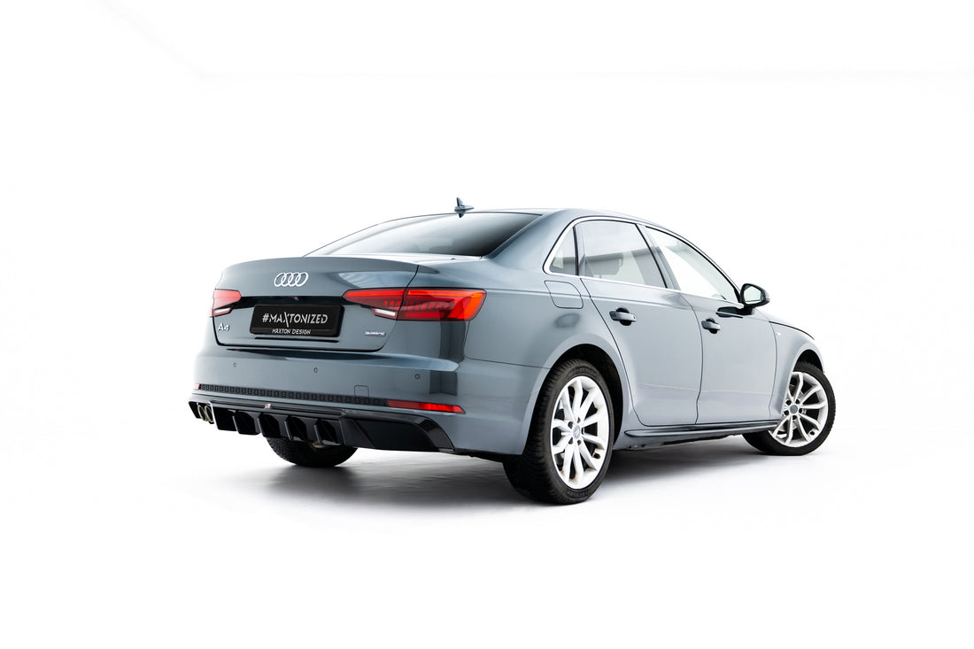 Rear Valance V.2 suitable for Audi A4 S-Line Sedan / Avant B9