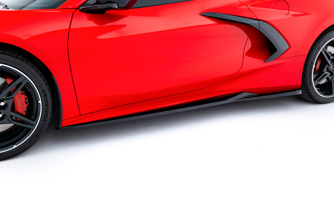 Side Skirts Diffusers suitable for Chevrolet Corvette C8