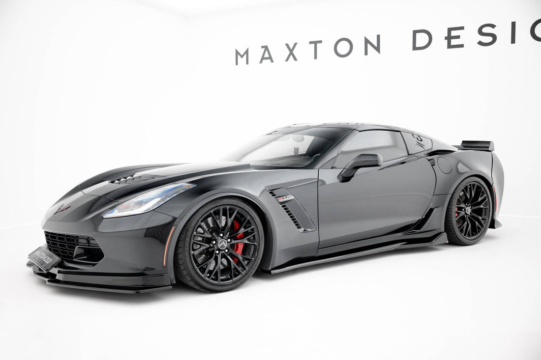 Side Skirts Diffusers suitable for Chevrolet Corvette Z06 C7