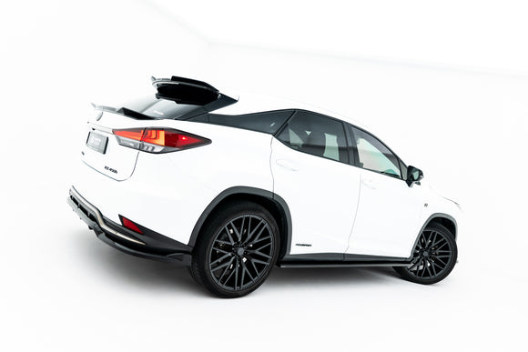 Lexus - RX/ RX F-Sport - Mk4 Facelift - Side Skirts Diffusers (version without OEM step rails)