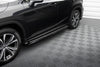 Lexus - RX Mk4 Facelift - Side Skirts Diffusers (version with OEM step rails)