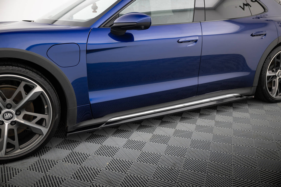FOR PORSCHE - TAYCAN CROSS TURISMO 4S - SIDE SKIRTS DIFFUSERS