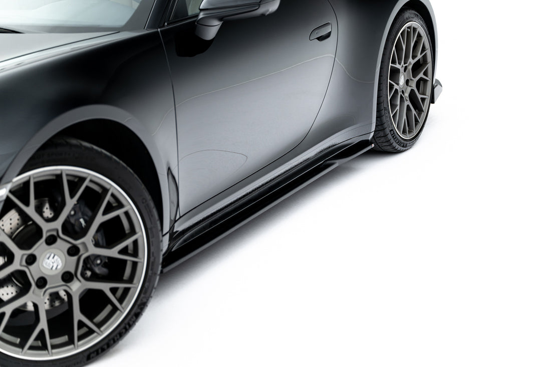 FOR PORSCHE - 911 CARRERA SPORT DESIGN 992 - SIDE SKIRTS DIFFUSERS - V1