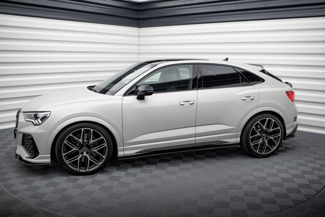 FOR AUDI - Q3 S-LINE / RSQ3 / SUV F3 - SIDE SKIRTS DIFFUSERS - V2