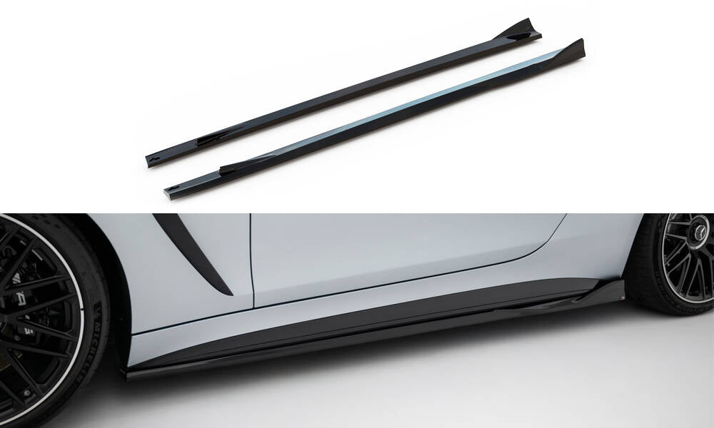 FOR MERCEDES - AMG GT 63 - C192 - SIDE SKIRTS DIFFUSERS - V2