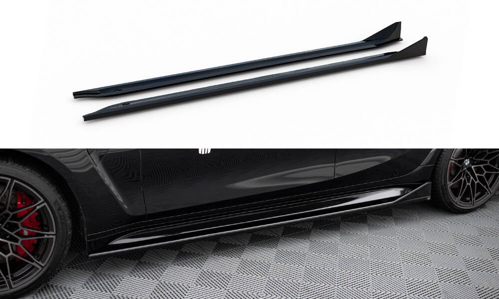 FOR BMW - M3 SEDAN/TOURING - G80/G81 - CSL LOOK - SIDE SKIRTS DIFFUSERS - V3