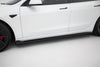 TESLA - MODEL 3 PERFORMANCE - FACELIFT - SIDE SKIRTS DIFFUSERS - V3