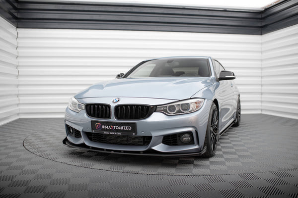 BMW 4 Coupe / Gran Coupe / Cabrio M-Pack F32 / F36 / F33 - Street Pro Front Splitter + Flaps