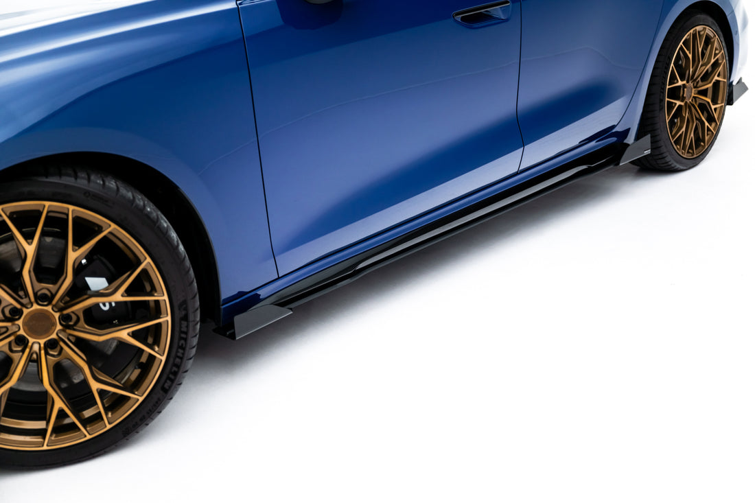 FOR AUDI - A5 S-LINE / S5 SEDAN - B10 - STREET PRO SIDE SKIRTS DIFFUSERS + FLAPS