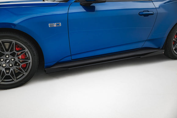 Ford - Mustang GT Mk7 - Street Pro Side Skirts Diffusers + Flaps