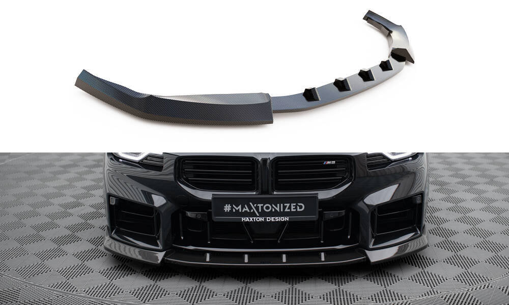 FOR BMW - M2 - G87 - CARBON FIBER FRONT SPLITTER - V2