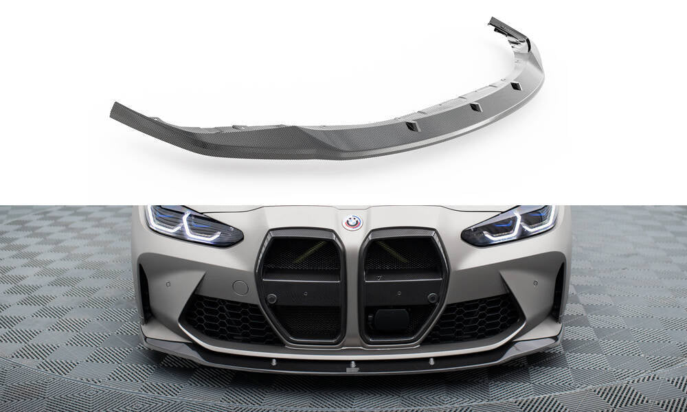 FOR BMW - G82 / G80 - M4 / M3 - CARBON FIBER FRONT SPLITTER - V3