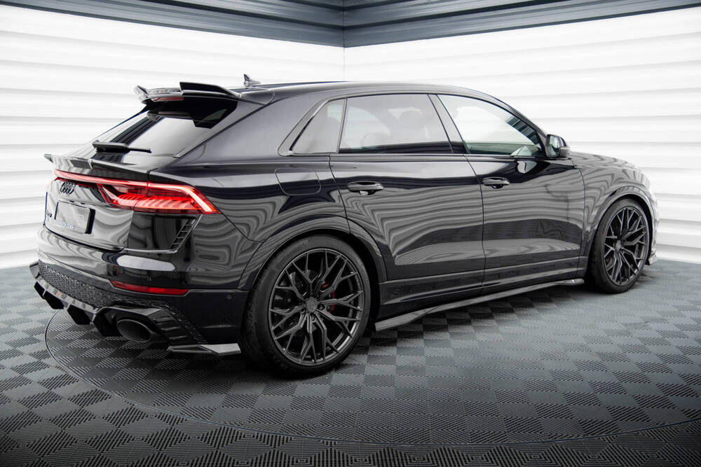 AUDI - RSQ8 - MK1 - CARBON FIBER SIDE SKIRTS DIFFUSERS – Maxton Design ...