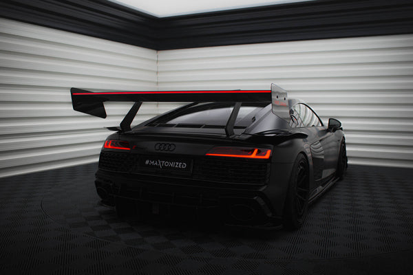 FOR AUDI - R8 - MK2 - CARBON SPOILER + LED
