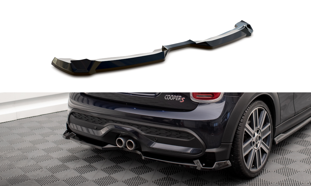 Mini - Cooper S - F56 - Facelift - Central Rear Splitter – Maxton ...