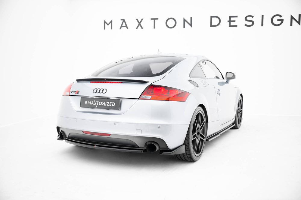 Central Rear Splitter suitable for Audi TT S-Line 8J Facelift