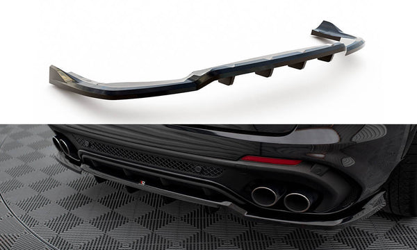 ALFA ROMEO - MK1  - STELVIO QUADRIFOGLIO - CENTRAL REAR SPLITTER (WITH VERTICAL BARS)